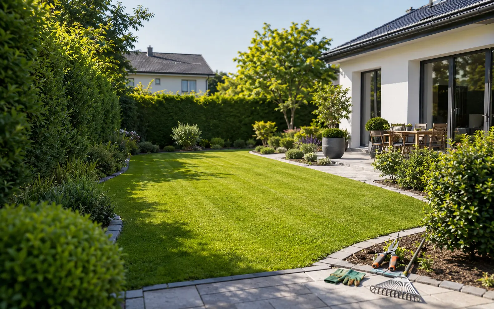 Gartenpflege – Beispielbild